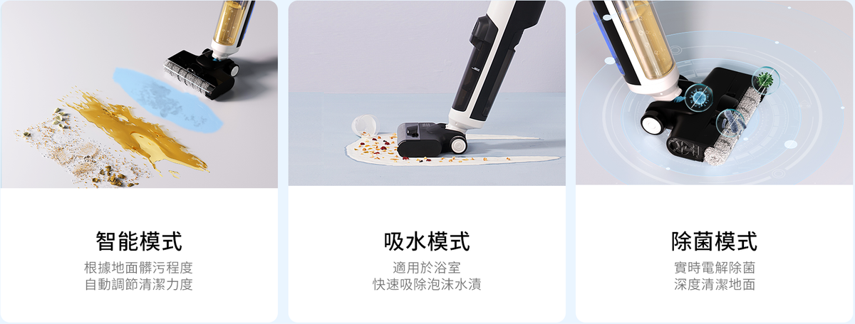 Lydsto W1 四合一智能偵測乾濕洗地吸塵機 | 香港首發集購